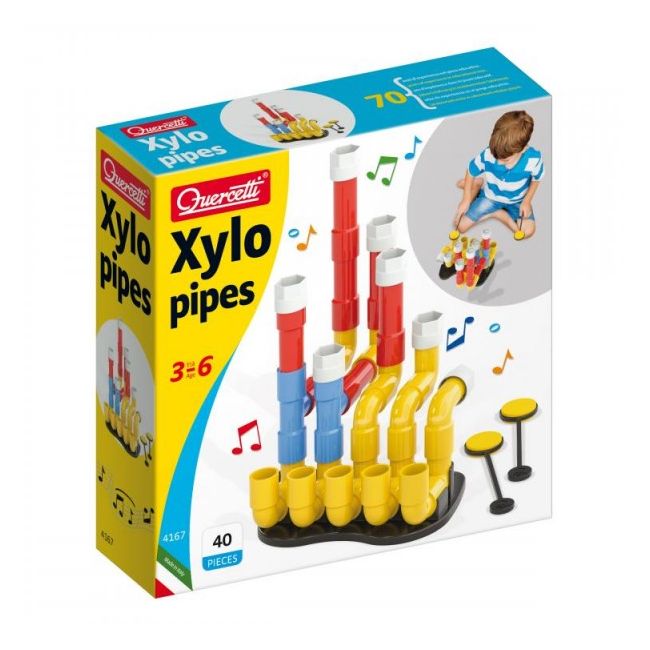 Joc creativ Quercetii Xylopipes 40 piese - SOLQ4167