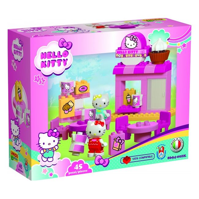 Set petru copii Caffe Bar Hello Kitty Unico 45 piese - SOLUN8694