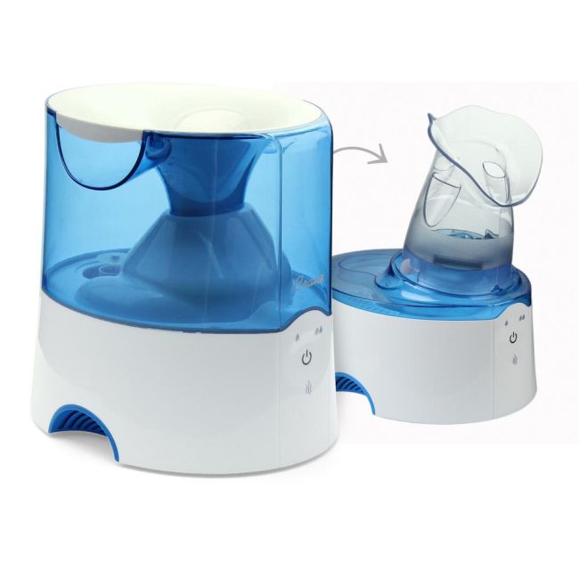 Umidificator Crane 2 in 1 cu inhalator ERFEE-5202