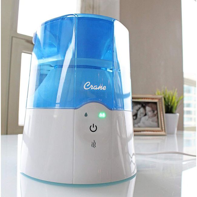 Umidificator Crane 2 in 1 cu inhalator ERFEE-5202
