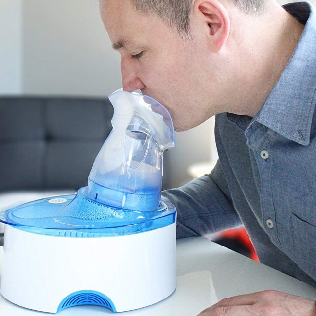 Umidificator Crane 2 in 1 cu inhalator ERFEE-5202