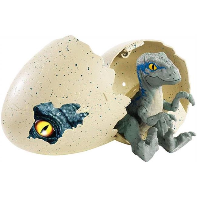 Jucarie Jurassic World Hatch Velociraptor Blue - VG77482
