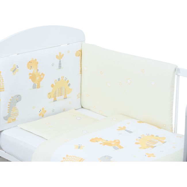 Set de pat pentru bebelusi dinos - 3 piese