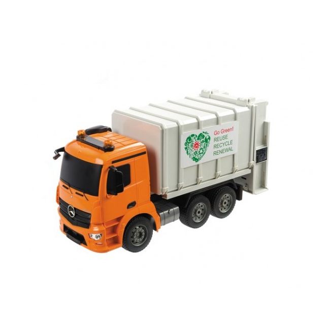 Camion gunoi Mercedes Arocs cu telecomanda Mondo 63523 scara 1:20 cu container inclus - SOLMON63523