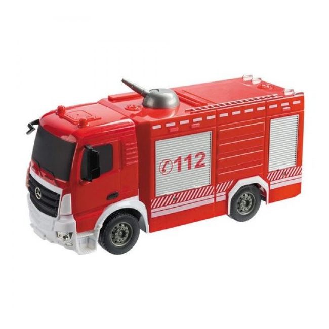 Camion Pompieri Mercedes Arocs cu telecomanda Mondo 63516 scara 1:26 care stropeste - SOLMON63516