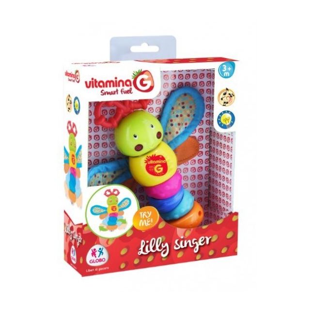 Jucarie muzicala Libelula Globo cu lumini si sunete - SOLGL05380