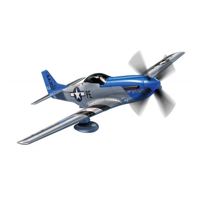 Kit cosntructie Airfix Quick Build Avion D-Day P-51D Mustang - SOLAFJ6046