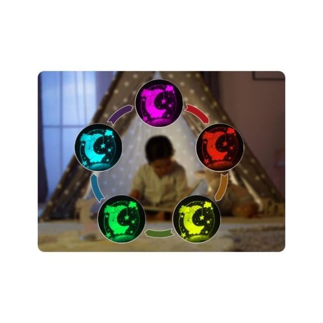 Lampa de veghe ColorLumy Moon Reer 52121