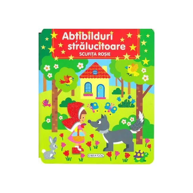 Abtibilduri stralucitoare - Scufita Rosie - EDU978-606-525-984-3