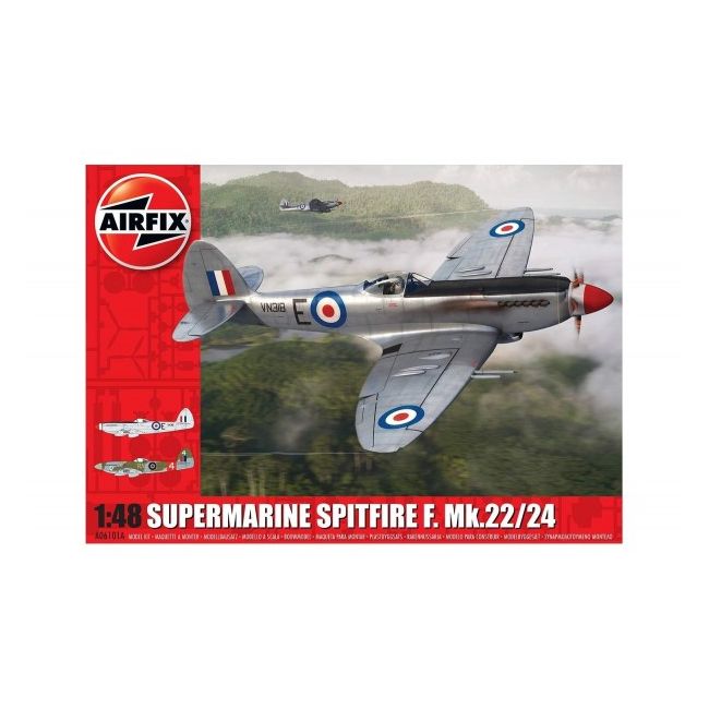 Kit constructie Airfix Supermarine Spitfire F.Mk.22/24 1:48 - SOLAF06101A