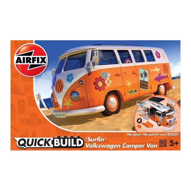Kit cosntructie Airfix Quick Build VW Camper Van Surfin - SOLAFJ6032