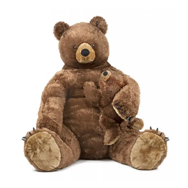 Urs brun cu pui din plus Melissa and Doug - OKEMD8835