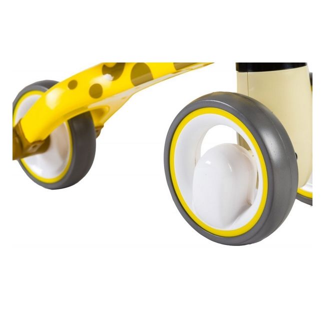 Bicicleta fara pedale ecotoys lb1603 - galben edeedilb1603yellow