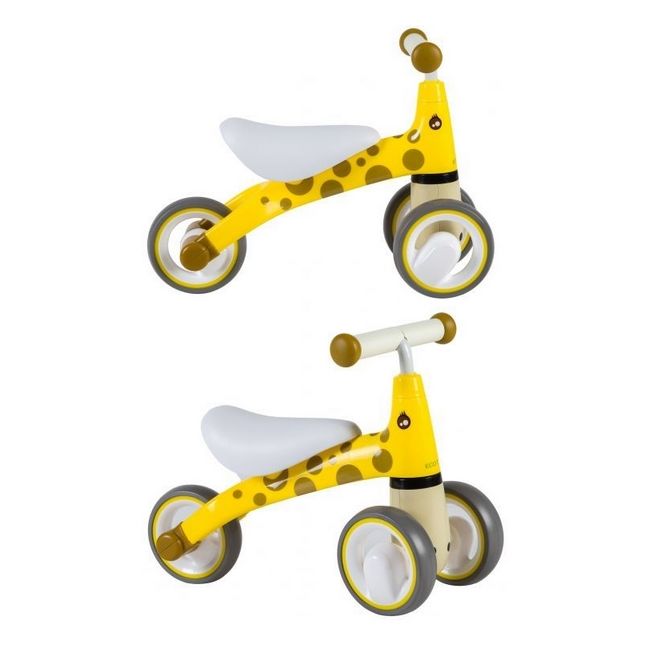 Bicicleta fara pedale ecotoys lb1603 - galben edeedilb1603yellow