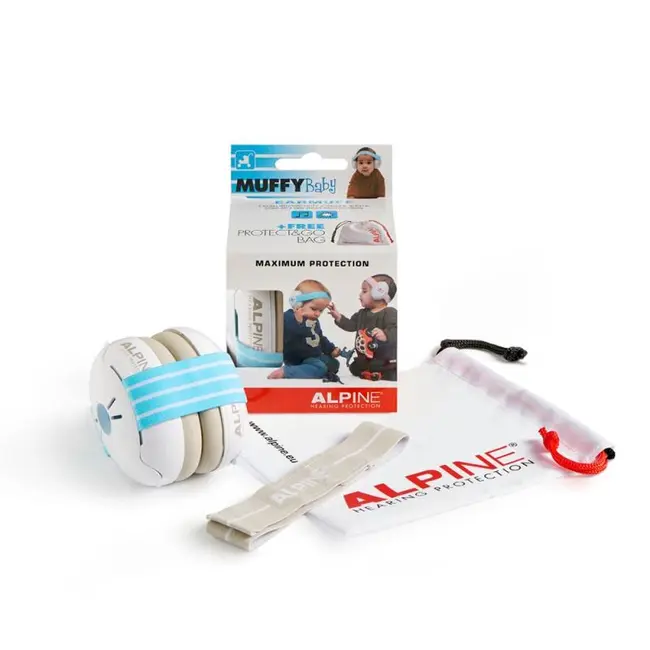 Casti antifonice pentru bebelusi ALPINE Muffy Baby Blue ALP24944