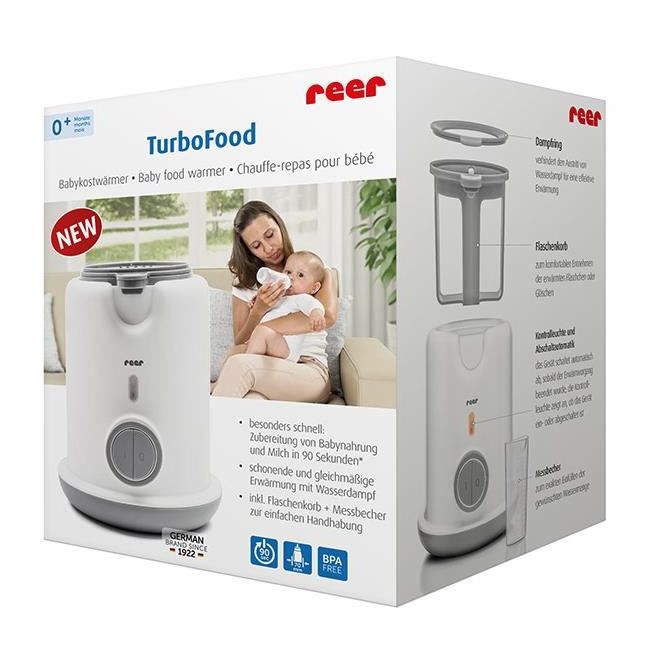 Incalzitor rapid pentru biberoane TurboFood Reer 33040