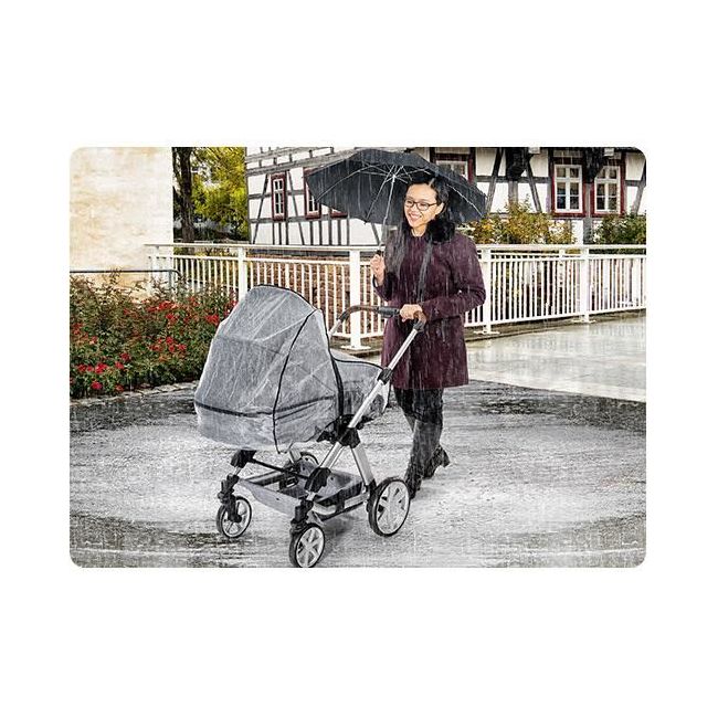 Protectie de ploaie universala cu fermoar pentru carucioare RainCover Classic+ REER 84069