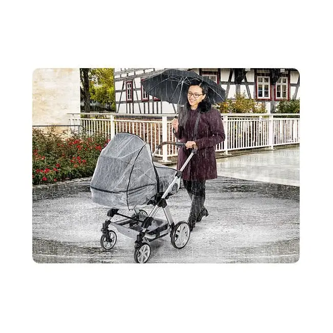 Protectie de ploaie universala cu fermoar pentru carucioare RainCover Classic+ REER 84069