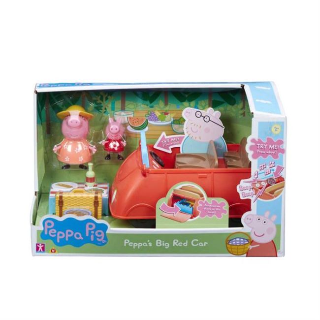 Set Jucarii Peppa Pig Big Red Car - VG79970