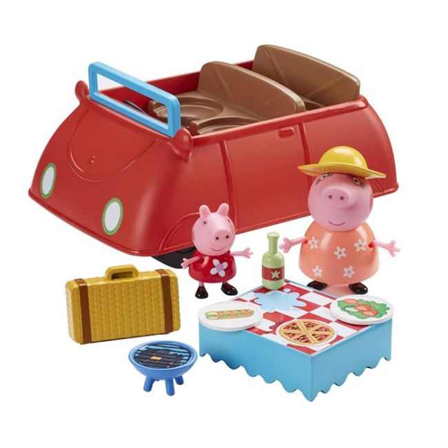 Set Jucarii Peppa Pig Big Red Car - VG79970