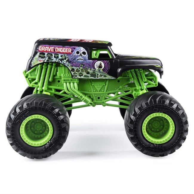 MONSTER JAM MASINA GRAVE DIGGER SCARA 1 LA 10 VIV6053036