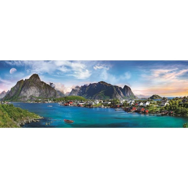 PUZZLE TREFL PANORAMA 500 ARHIPELAGUL NORVEGIAN LOFOTEN VIV29500