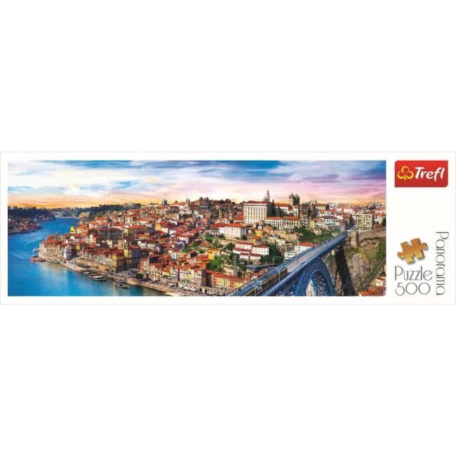 PUZZLE TREFL 500 PORTO PANORAMA PORTUGALIA VIV29502