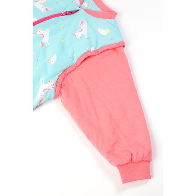 Sac de dormit cu picioruse si maneca lunga detasabila Unicorn 3-4 ani 2.5 Tog BBXGER634-25FSN