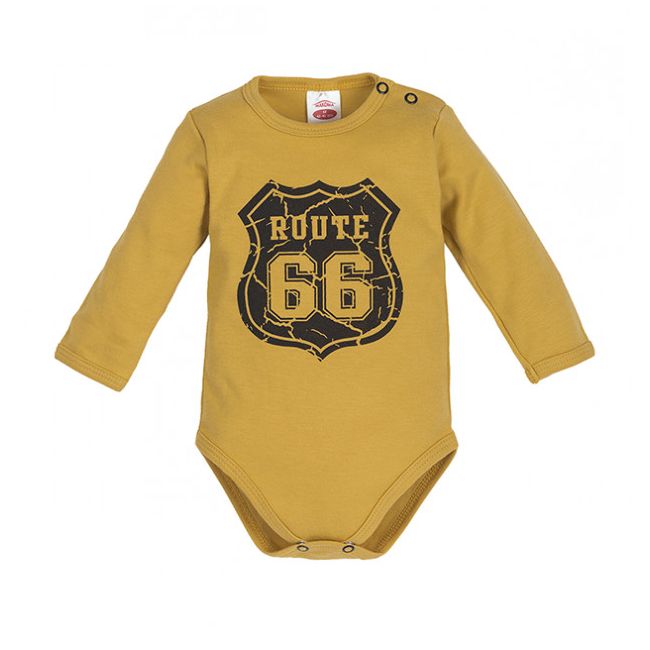 Body din bumbac Colectia Route 66 - MK03197DR.6 luni
