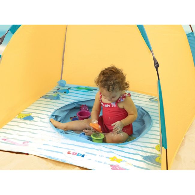 LUDI CORT DE PLAJA UV50, CU MINIPISCINA DNBLUD90015