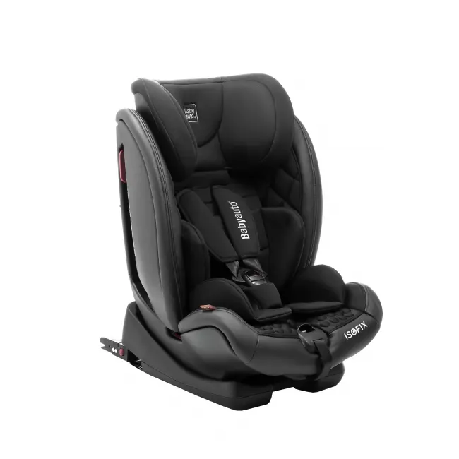 Scaun auto BABYAUTO G-CAT, Duo Fit, Isofix sau centura vehicul, 9-36 kg, Negru - 4AKBA-G-CAT