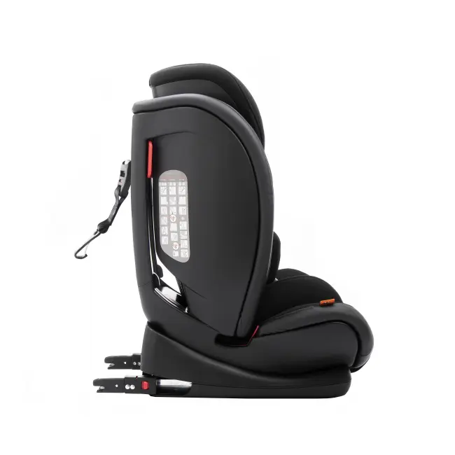 Scaun auto BABYAUTO G-CAT, Duo Fit, Isofix sau centura vehicul, 9-36 kg, Negru - 4AKBA-G-CAT