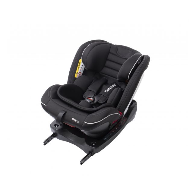 Scaun auto BABYAUTO INFINITY Fix, Dual Isofix, 0-36 kg, catarama cu alarma, Negru Gri - 4AKBA-INFINITY