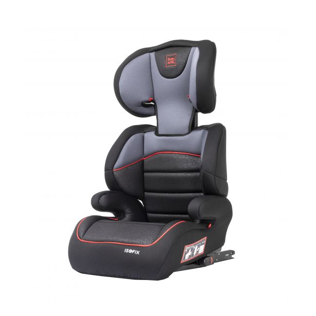 Scaun auto Babyauto Jan FIX PLUS, Isofix, 15-36 Kg, Negru Gri - 4AKBA-JANFIX-BG