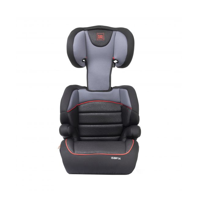 Scaun auto Babyauto Jan FIX PLUS, Isofix, 15-36 Kg, Negru Gri - 4AKBA-JANFIX-BG