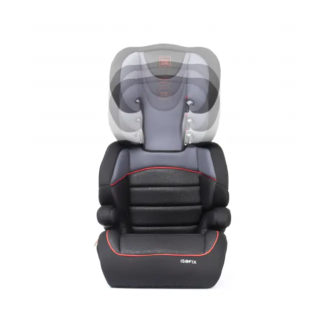Scaun auto Babyauto Jan FIX PLUS, Isofix, 15-36 Kg, Negru Gri - 4AKBA-JANFIX-BG
