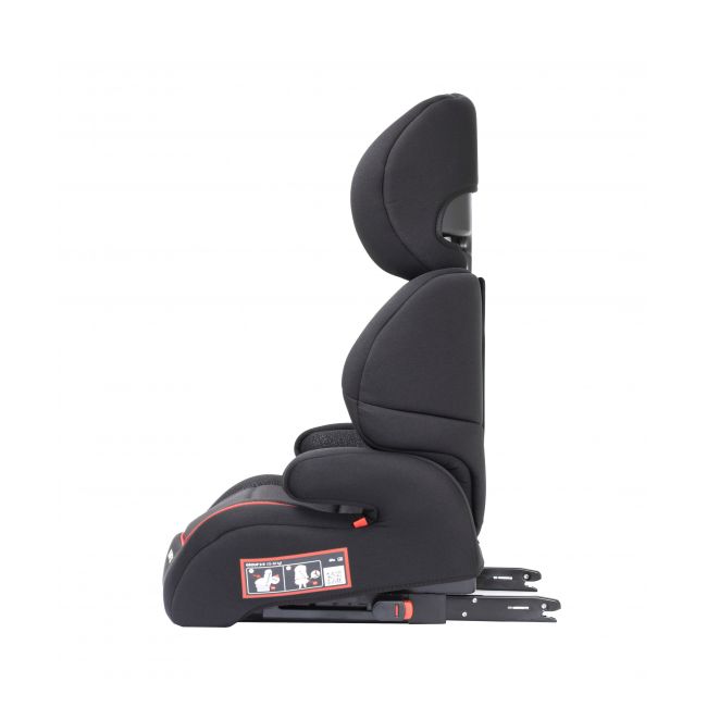 Scaun auto Babyauto Jan FIX PLUS, Isofix, 15-36 Kg, Negru Gri - 4AKBA-JANFIX-BG