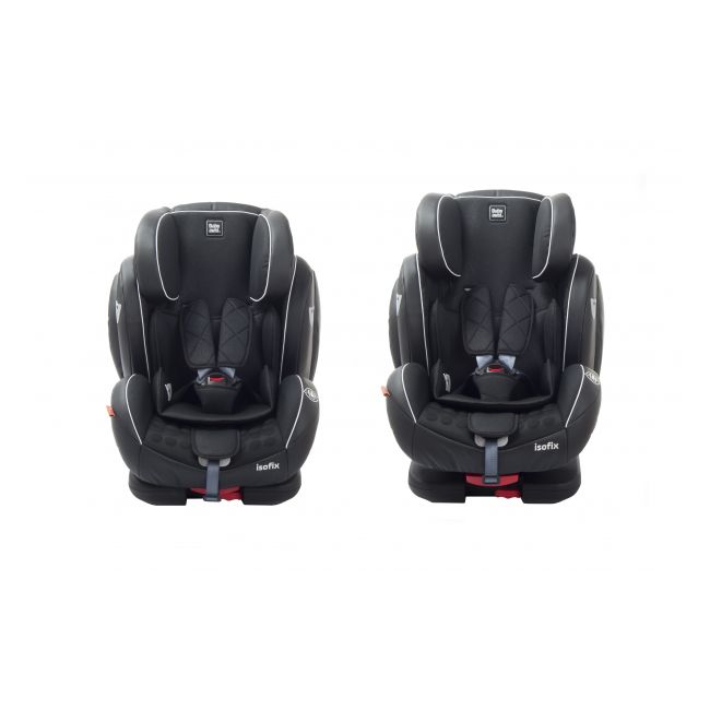 Scaun auto BABYAUTO KUDOS, Isofix, 9-36 kg, Negru - 4AKBA-KUDOS
