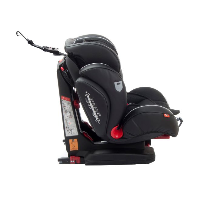Scaun auto BABYAUTO KUDOS, Isofix, 9-36 kg, Negru - 4AKBA-KUDOS
