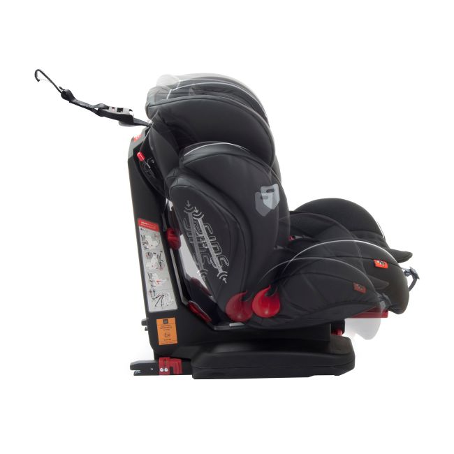 Scaun auto BABYAUTO KUDOS, Isofix, 9-36 kg, Negru - 4AKBA-KUDOS