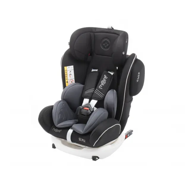 Scaun auto BABYAUTO MORE WERDU PLUS, Dual Isofix, 0-36 kg, Negru Gri - 4AKBA-WERDUPLUS-BG