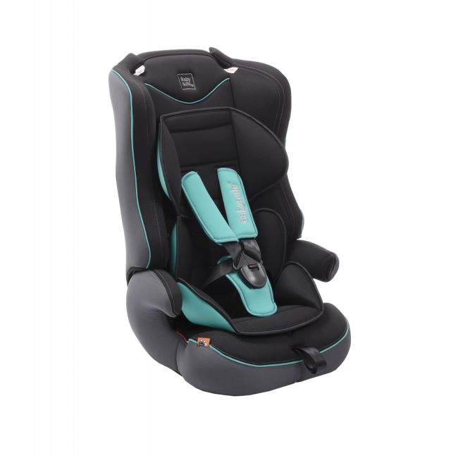 Scaun auto BABYAUTO NICO, 9-36 kg, Negru Turcoaz - 4AKBA-NICO-BT