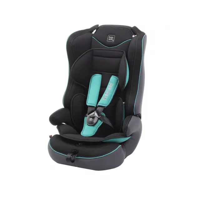 Scaun auto BABYAUTO NICO, 9-36 kg, Negru Turcoaz - 4AKBA-NICO-BT