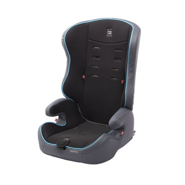 Scaun auto BABYAUTO NICO Fix, Isofix, 9-36 kg, Gri Turcoaz - 4AKBA-NICOFIX-GT