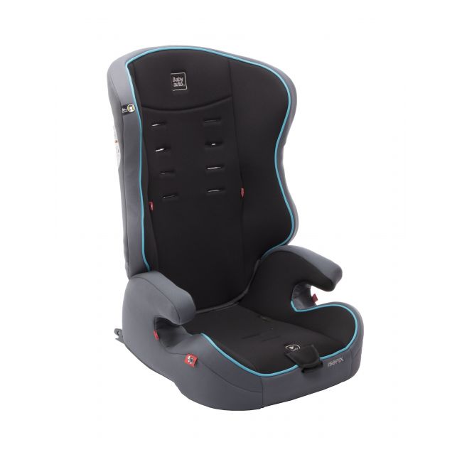 Scaun auto BABYAUTO NICO Fix, Isofix, 9-36 kg, Gri Turcoaz - 4AKBA-NICOFIX-GT