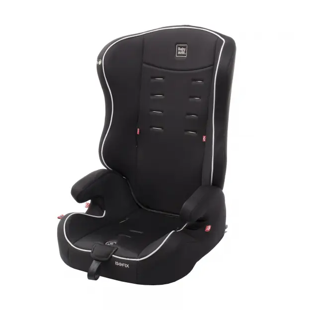 Scaun auto BABYAUTO NICO Fix, Isofix, 9-36 kg, Negru Gri - 4AKBA-NICOFIX-BG