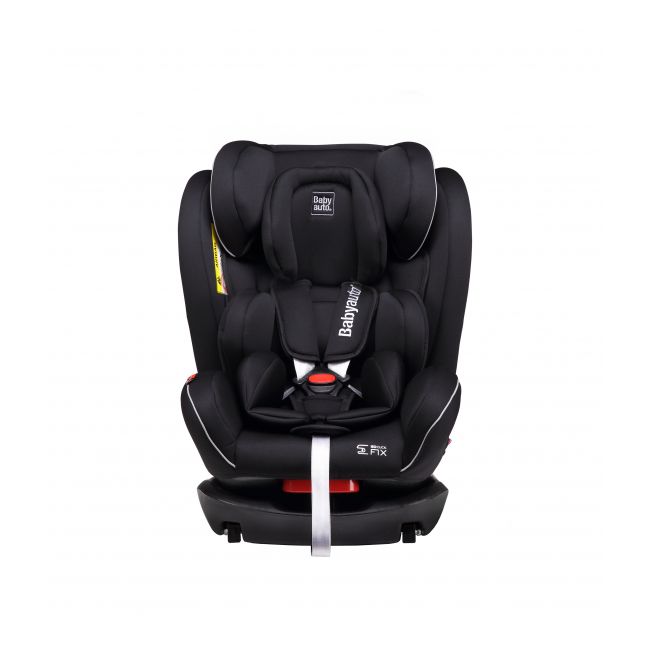 Scaun auto BABYAUTO NOE Fix, Dual Isofix, 0-36 kg, Negru Gri - 4AKBA-NOEFIX