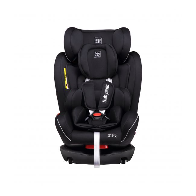 Scaun auto BABYAUTO NOE Fix, Dual Isofix, 0-36 kg, Negru Gri - 4AKBA-NOEFIX