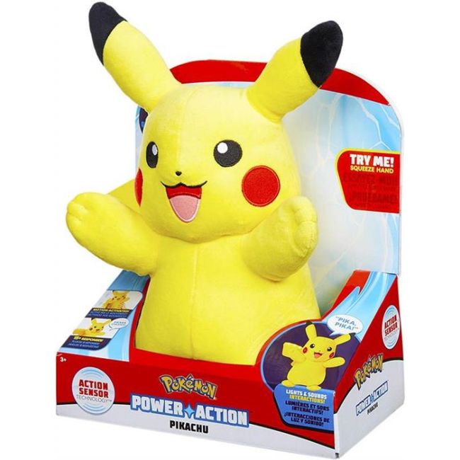 Jucarie Pokemon Power Action Pikachu Plush - VG80803