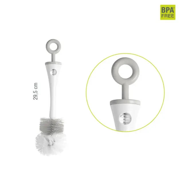 Set perii biberoane 2 in 1 Gri ERFB911561